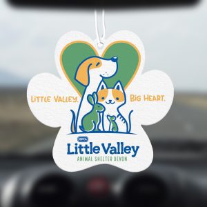 Little Valley Paw Shaped Air Freshener