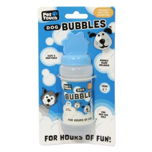 Peanut Butter Scented Dog Bubbles