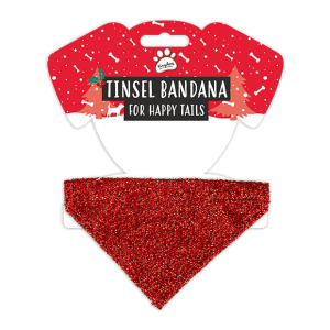 Christmas Pet Tinsel Bandana