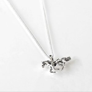 Horse Running Necklace