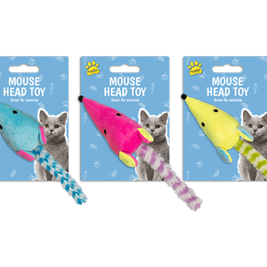 Mouse Head Cat Toy
