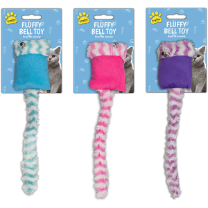 Fluffy Bell Cat Toy