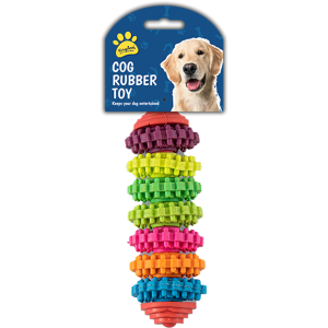 Cog Rubber Dog Toy