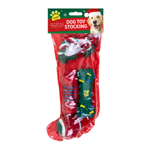 Christmas Dog Toy Stocking