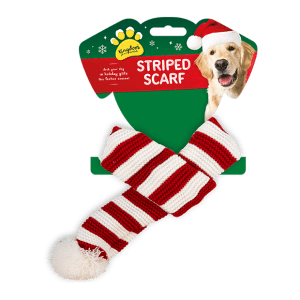 Christmas Pet Stripe Scarf